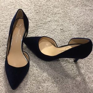 Jessica Simpson d’orsay style heels.